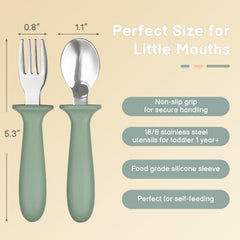 Eascrozn 18-8 stainless steel spoons for durable, long-lasting mealtime tools.