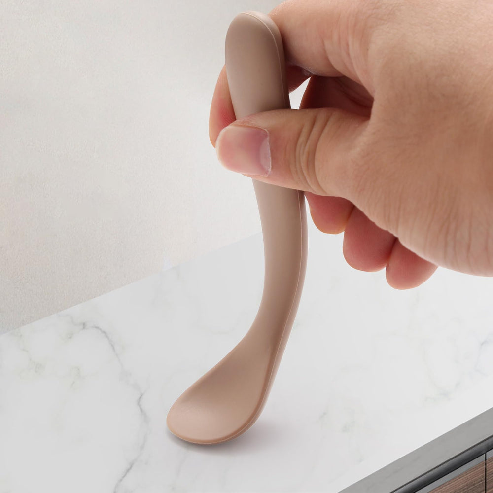 Eascrozn spoons safe for hot and cold foods in everyday feeding.