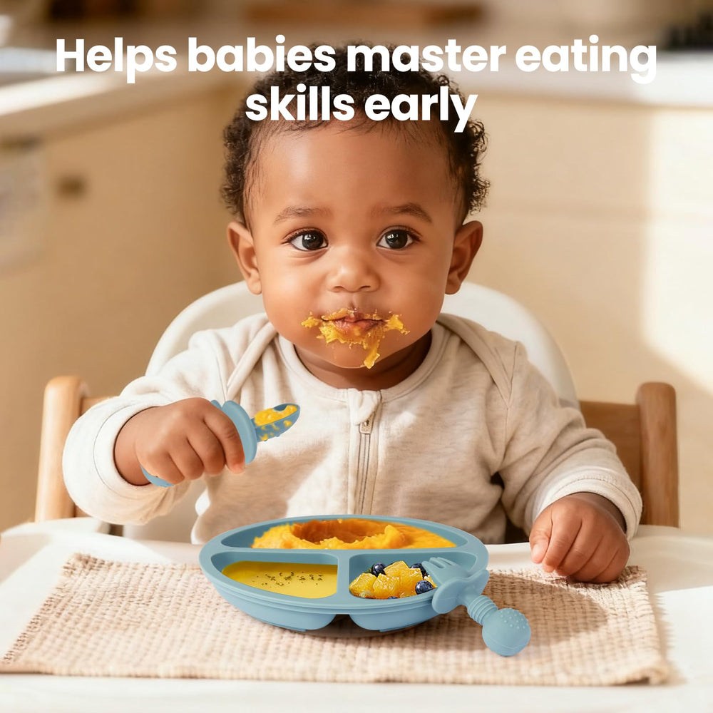 Eascrozn travel-friendly feeding kit ideal for home, daycare, and on the go.