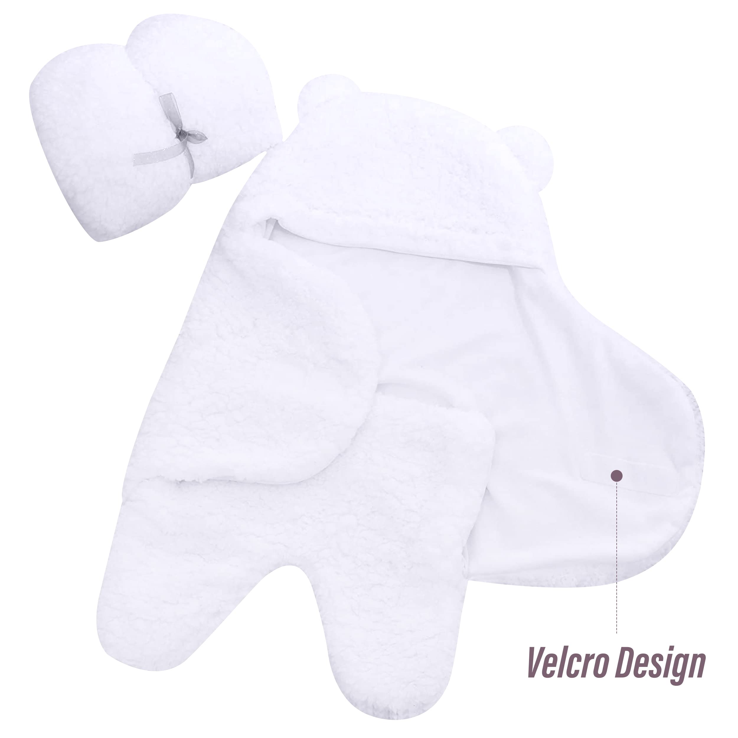 Ease Cubs bear hoodie adds ear warmth for comfort