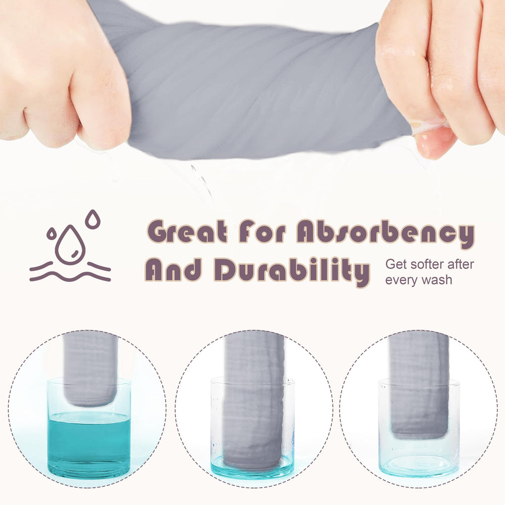 Ease Cubs burp cloths durable, machine-washable for easy care.