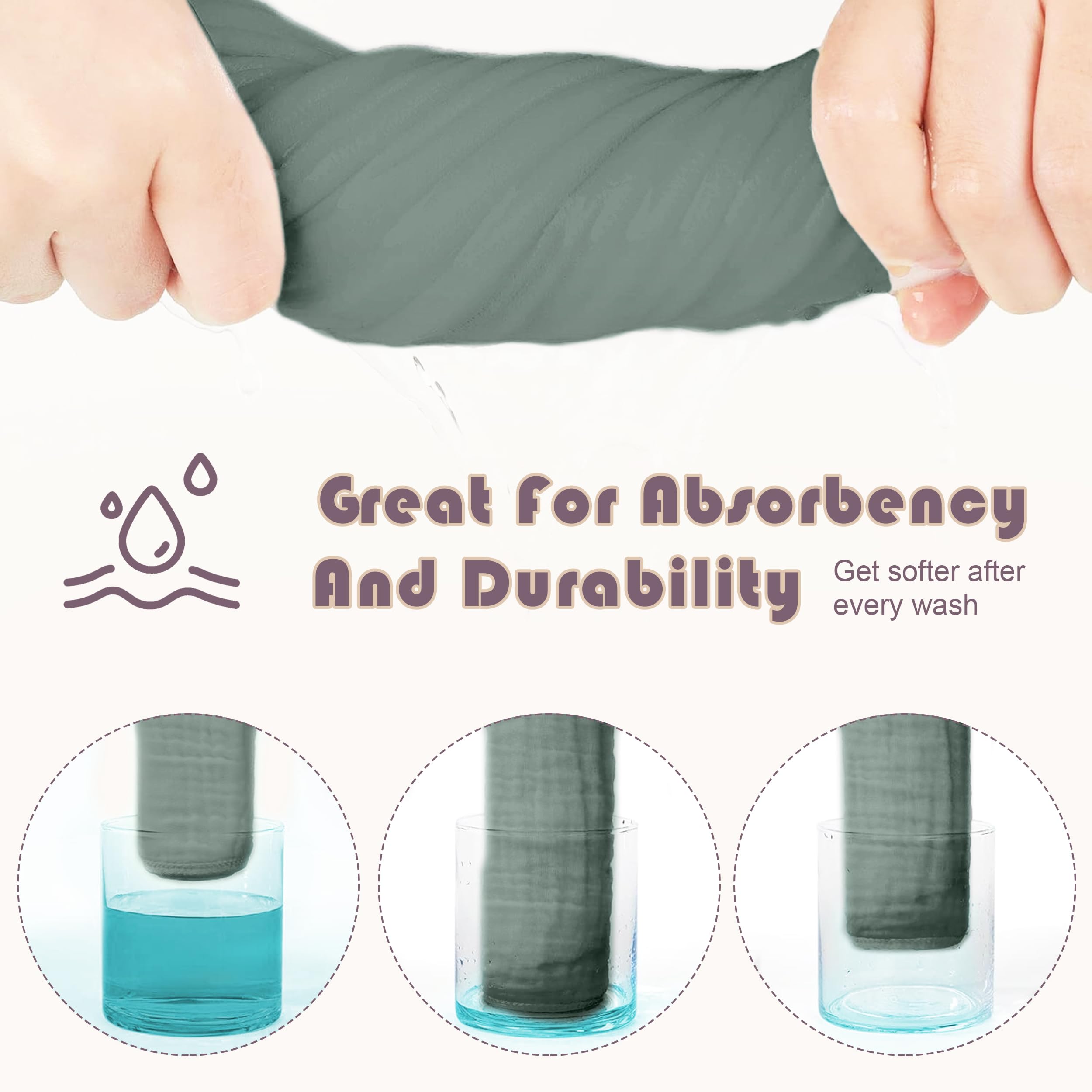 Ease Cubs muslin burp cloths machine washable for easy care and reuse.