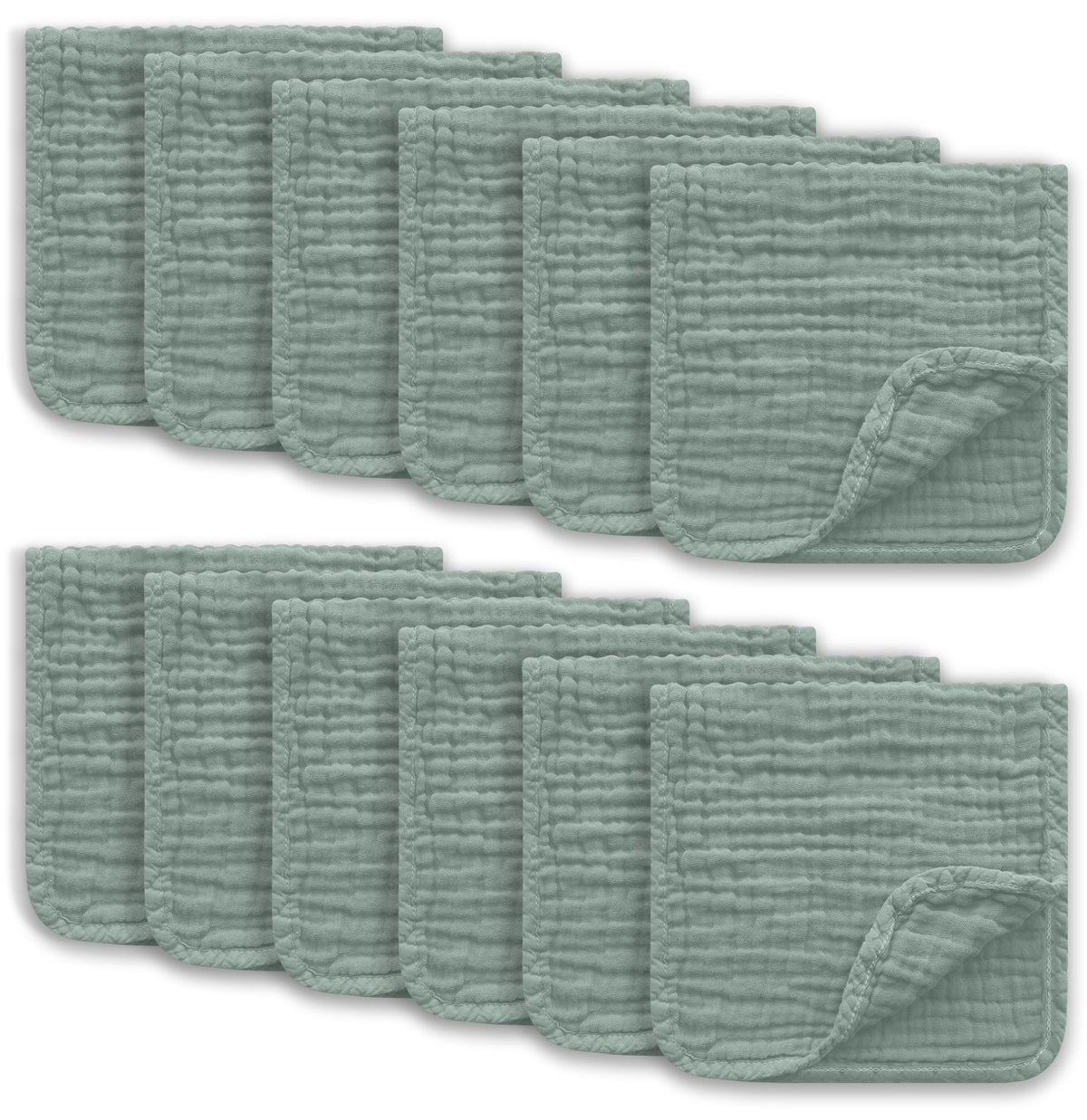 Ease Cubs muslin burp cloths soft texture ideal for baby's delicate skin and comfort.
