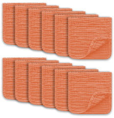 Ease Cubs Muslin Burp Cloths soft touch fabric for gentle baby skin protection.