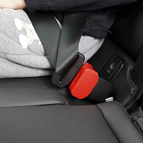 EASICOZI Buckle Guard resting against car seat, illustrating universal-fit compatibility.