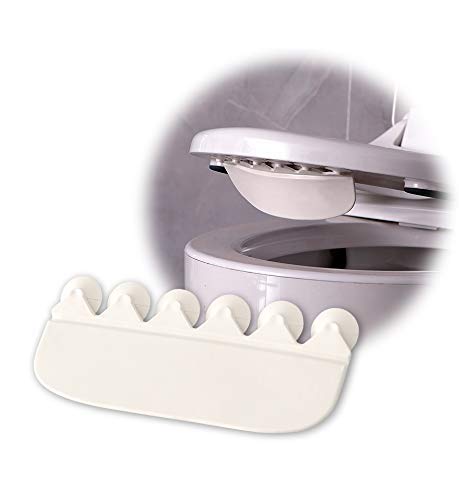 EASICOZI urine deflector front view blocks splashes for a cleaner bathroom.