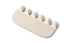 EASICOZI urine deflector side view highlights quick, tool-free installation.