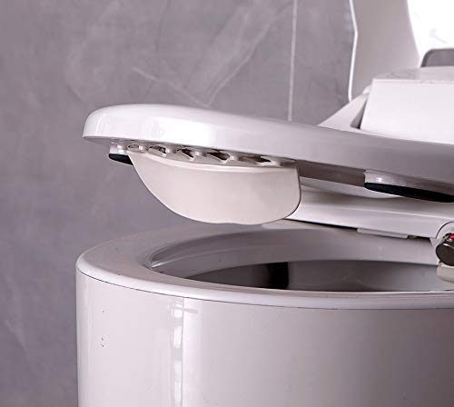 EASICOZI urine deflector on toilet bowl front prevents urine spray.