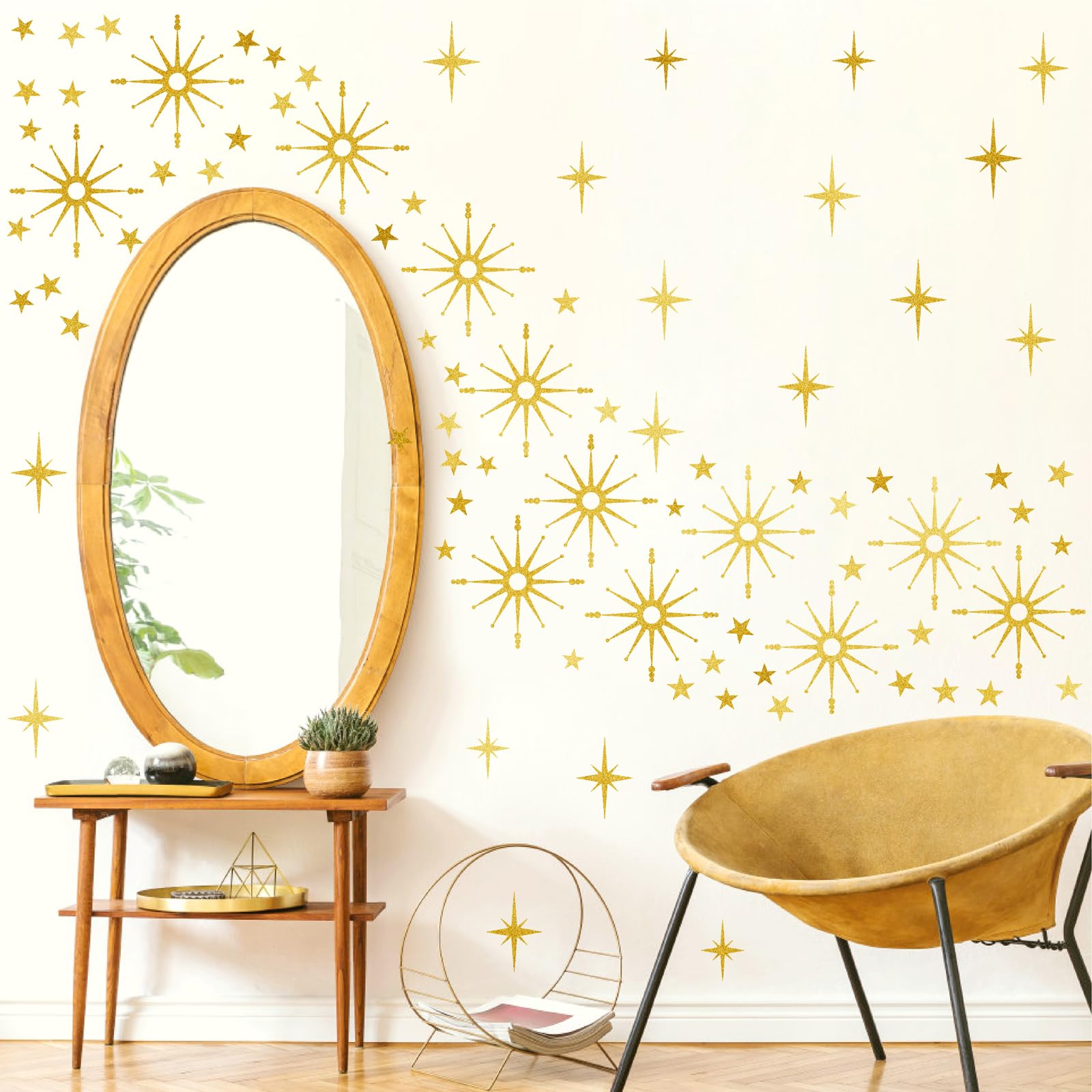 Removable gold star stickers from Easma leave no residue