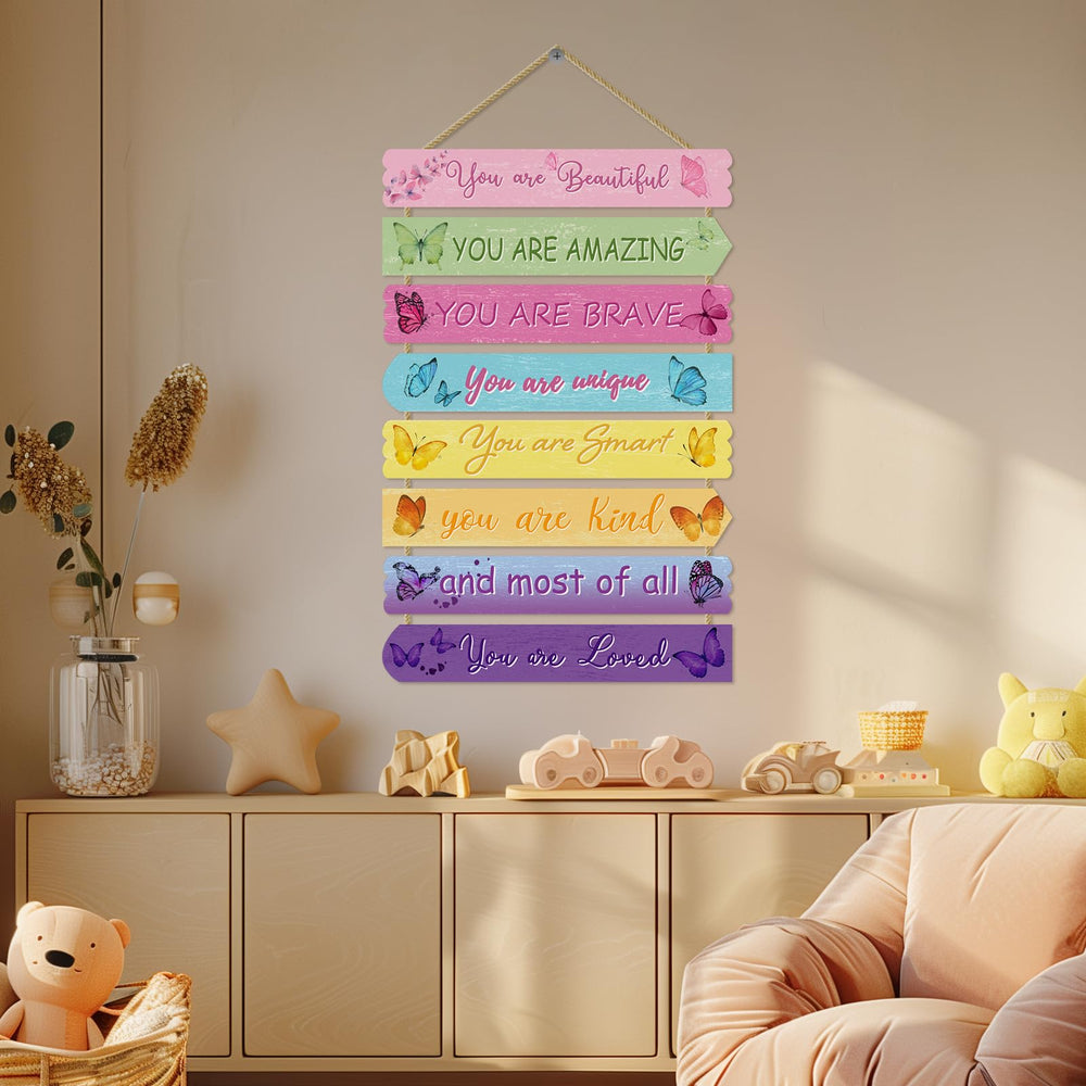 Easozoom butterfly wall decor 8 pieces makes a thoughtful gift for baby showers and birthdays.