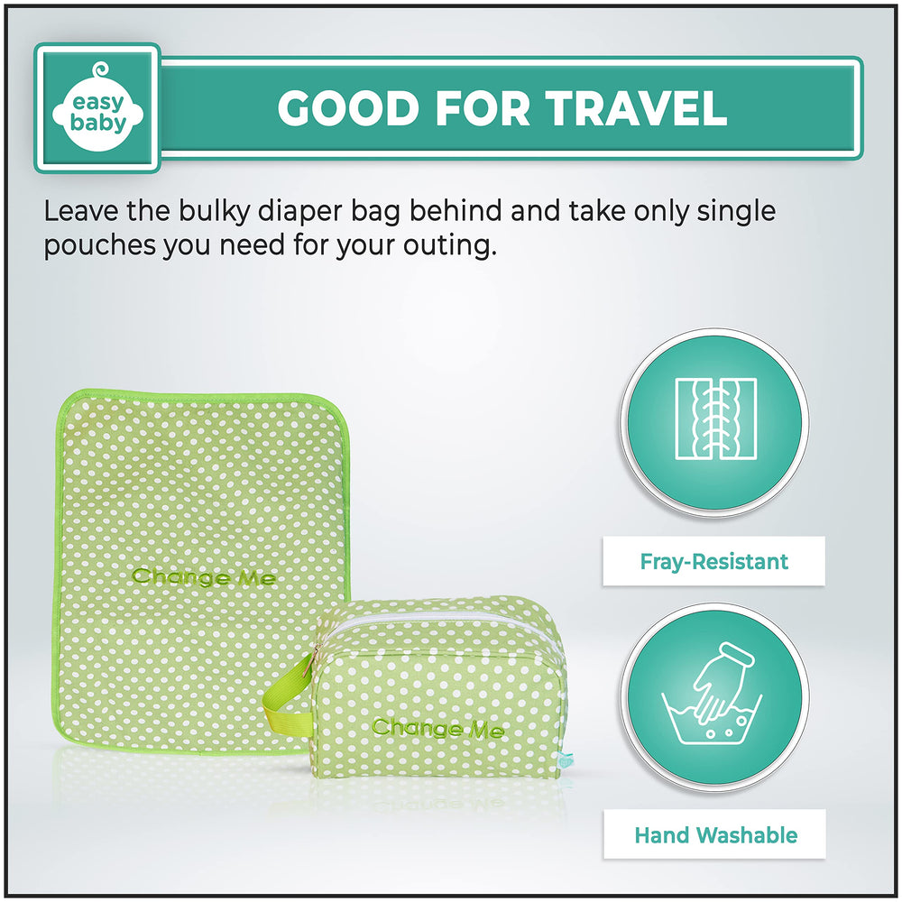 Easy Baby Laguna bottle pocket emphasizes easy bottle organization.