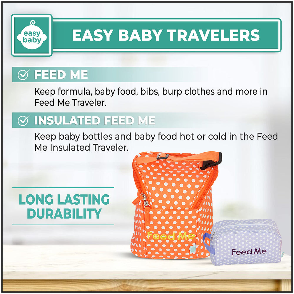 Easy Baby Laguna changing pad inside, ideal for on-the-go diaper changes.