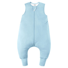 EasyFi bamboo rayon sleep sack in blue with buttery-soft fabric for skin comfort.
