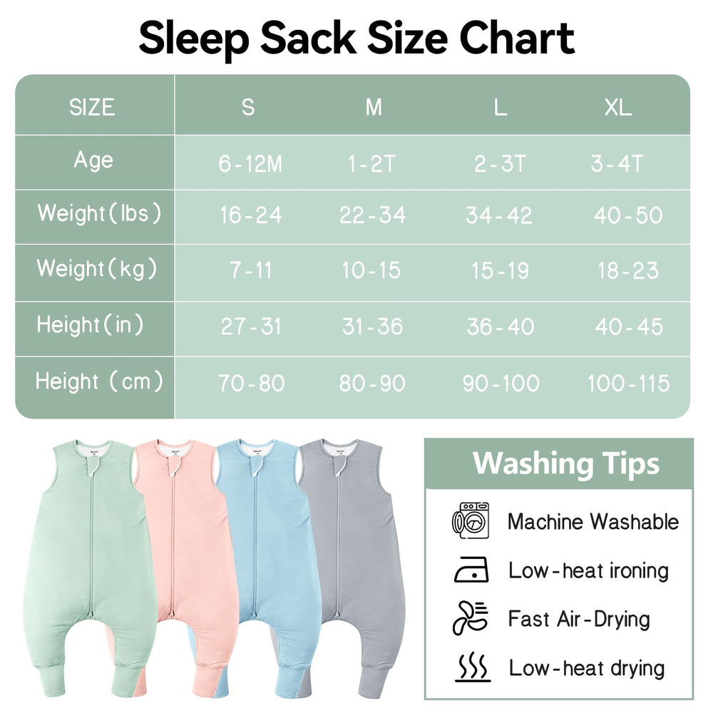 EasyFi care-friendly sleep sack is machine washable and durable.