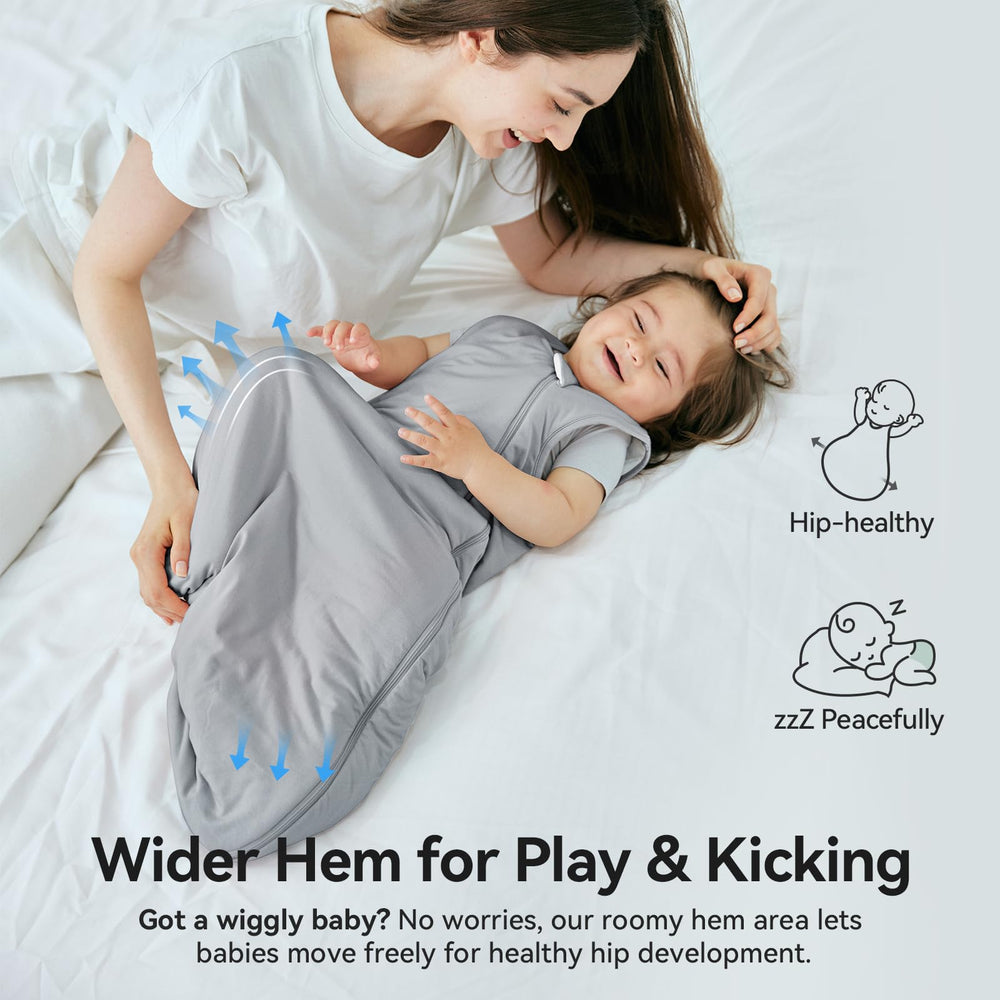 EasyFi machine-washable sleep sack simplifies care for busy families.