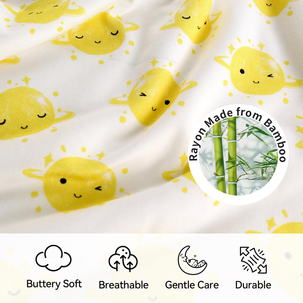 EasyFi sleep sack pattern design highlights cute, unisex visuals for every baby