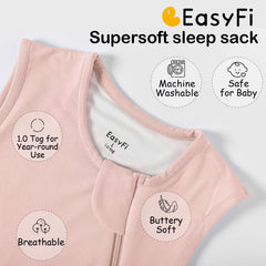 EasyFi safety features including zipper protector for face protection