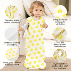 EasyFi sleep sack with 2-way J-zipper for easy diaper changes