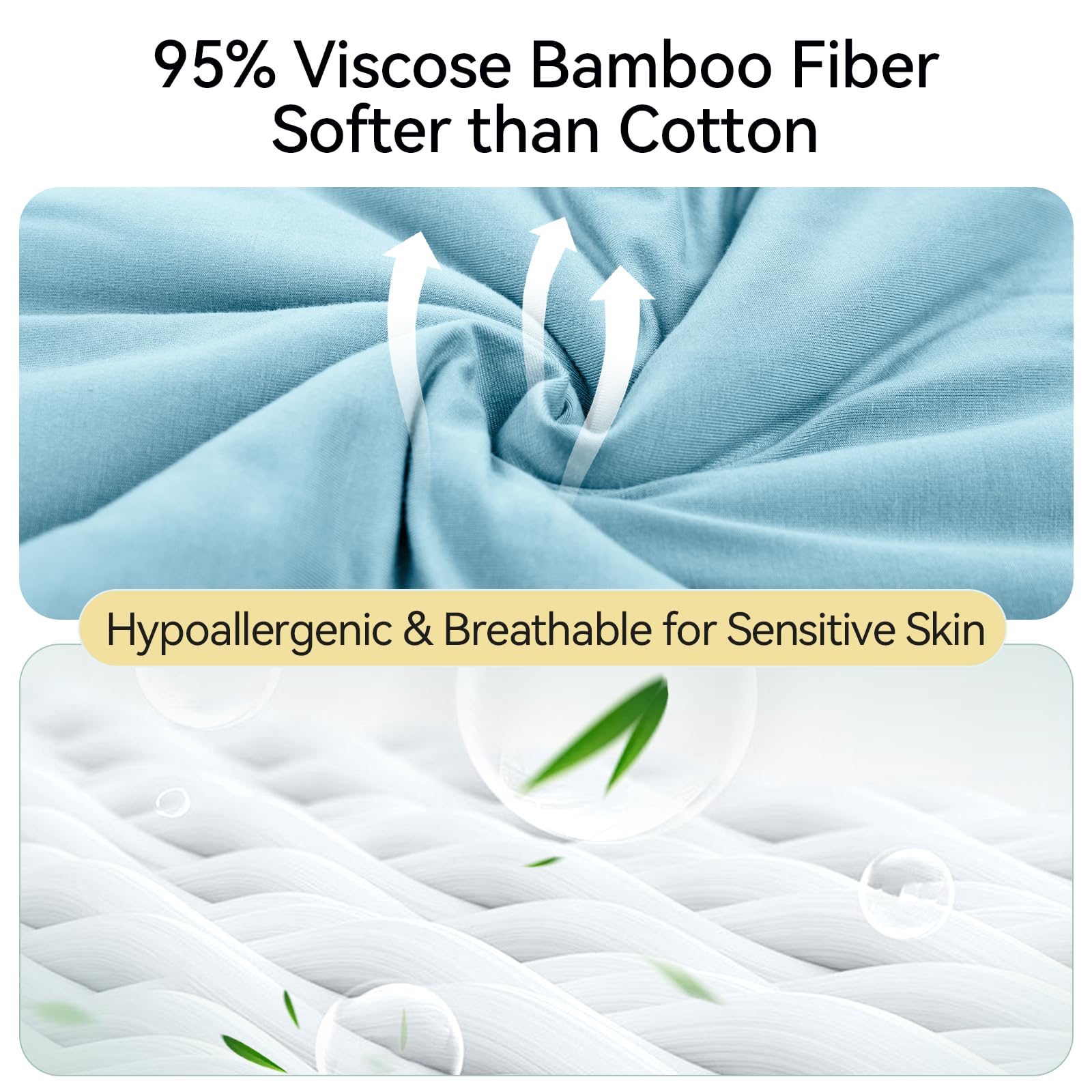 EasyFi bamboo sleep sack offers generous leg room for frog-leg sleeping positions.