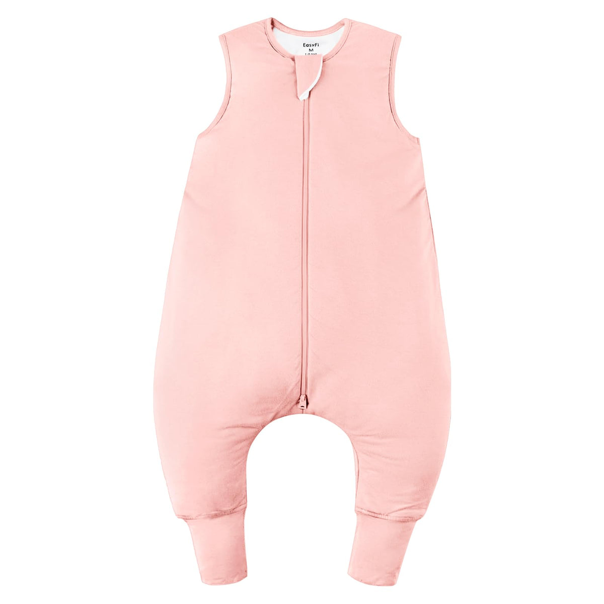 EasyFi bamboo sleep sack pink fabric showing buttery-soft texture for gentle skin comfort.