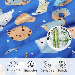EasyFi sleep sack two-way-zip enables quick diaper changes and flat opening