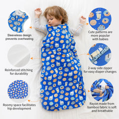 EasyFi sleep sack zipper-protector shields baby face during sleep