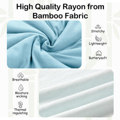EasyFi bamboo fabric close-up highlights soft texture and gentle touch
