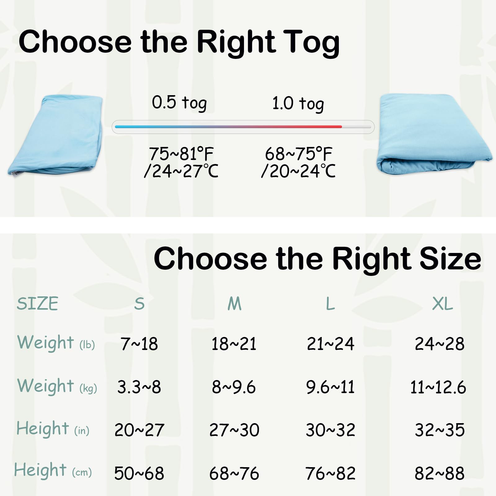 EasyFi sleep sack machine washable for easy cleanup