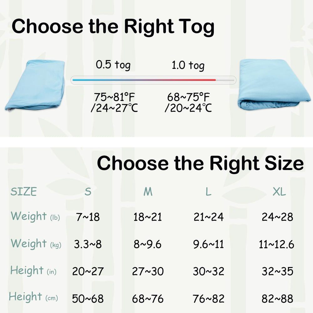 EasyFi sleep sack machine washable for easy cleanup