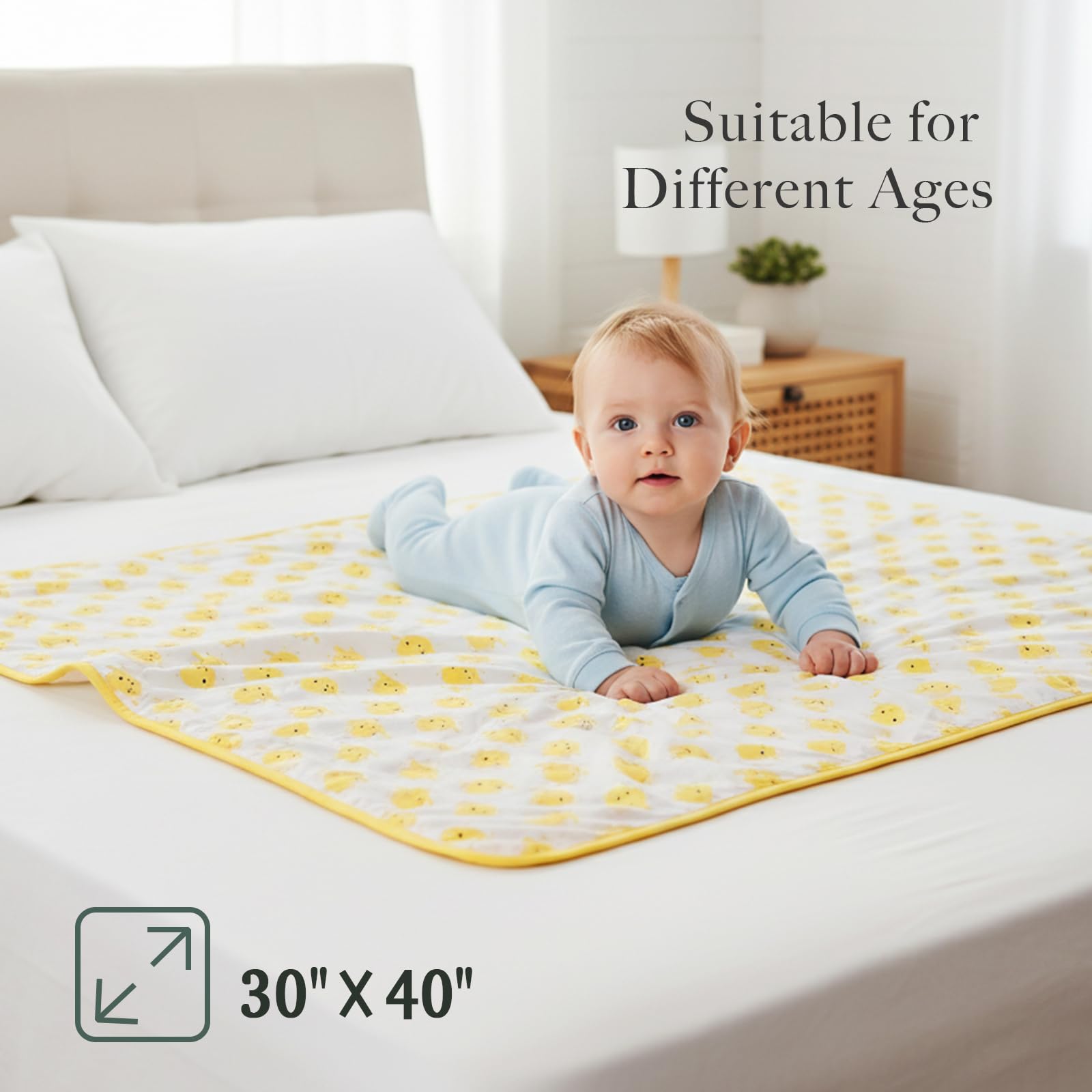EasyFi Supersoft print-design adds charming nursery style and imagination-friendly patterns.