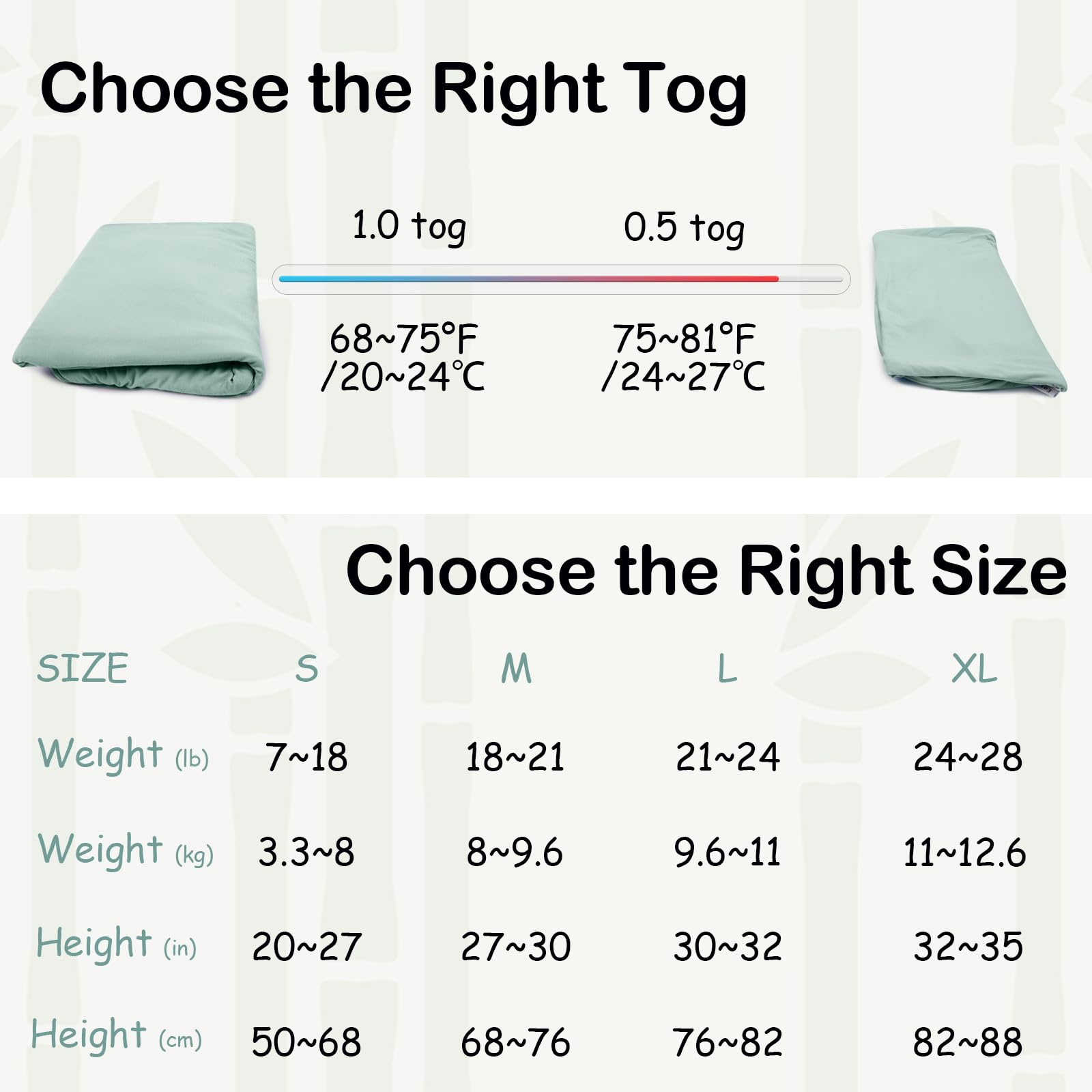 EasyFi Supersoft sleep sack all-year use highlighting breathable fabric