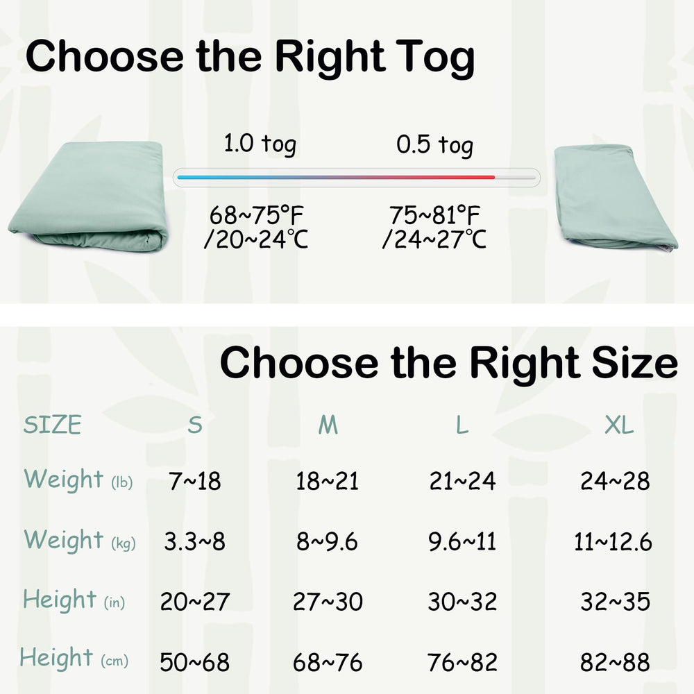 EasyFi Supersoft sleep sack all-year use highlighting breathable fabric