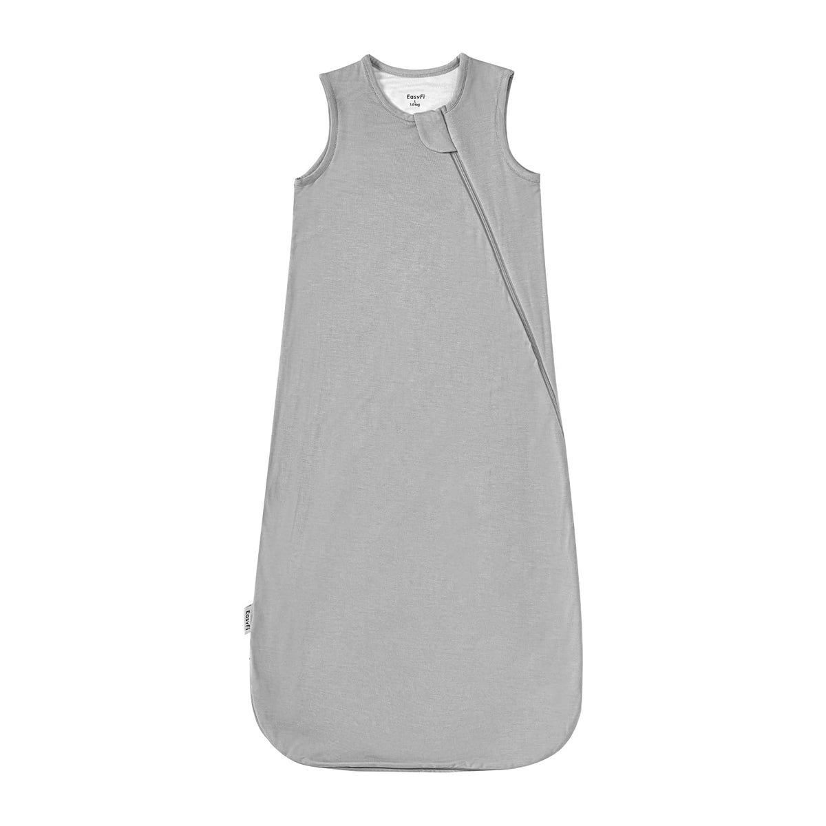 EasyFi Supersoft sleep sack gray front view with all-year comfort potential