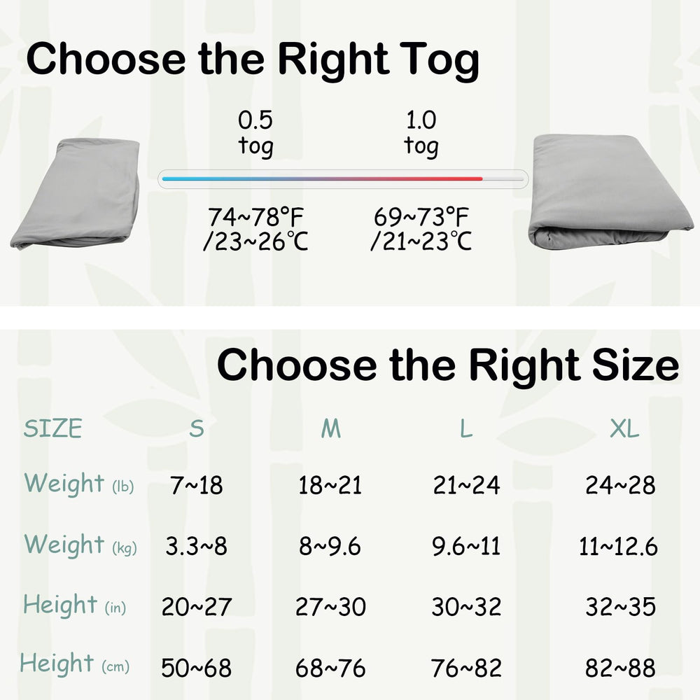 EasyFi gray sleep sack complements nursery decor while remaining ultra-soft.