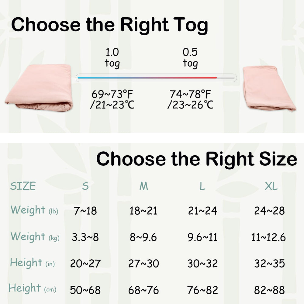 EasyFi Supersoft Sleep Sack two-pack in pink and gray packaging.