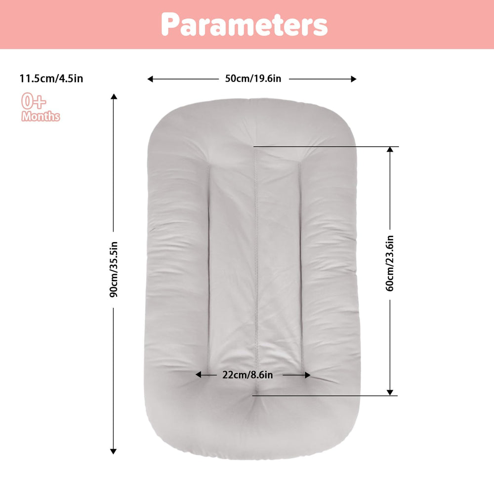 EASYFORALL infant lounger family bonding — great for interacting with loved ones at home