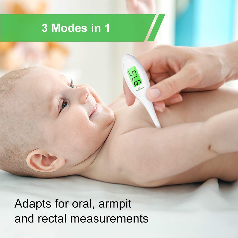 Easy@Home EMT-A12 long-life battery indicator for reliability.