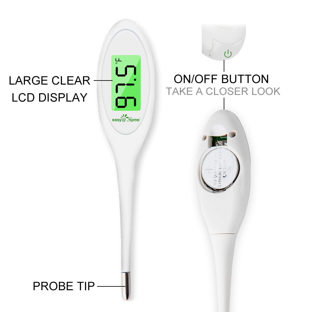 Easy@Home EMT-A12 waterproof tip easy to clean after use.