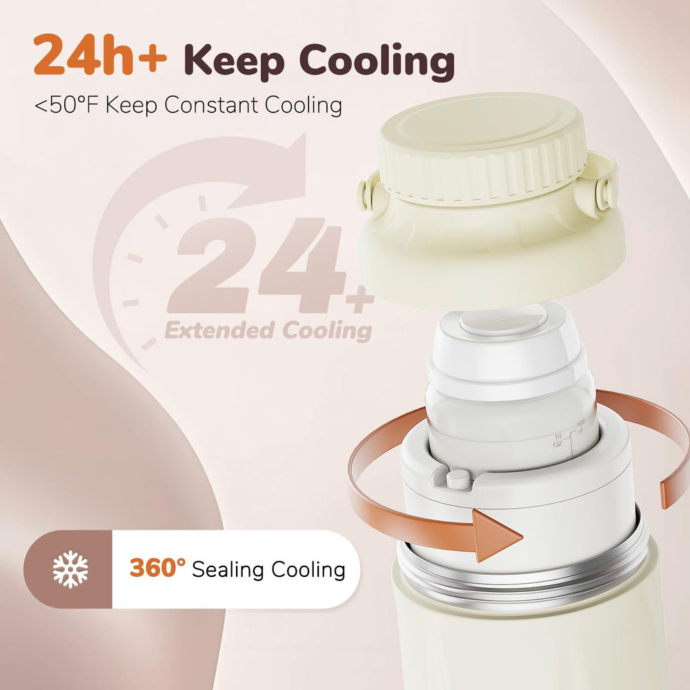 EASYVAVA 360-degree cooling technology preserves milk freshness during travel