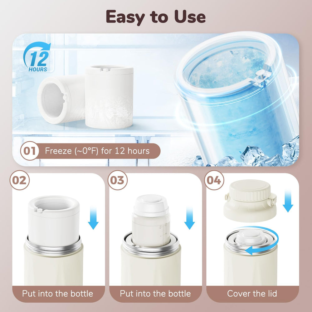 EASYVAVA TSA-compliant design for easy air travel with breast milk