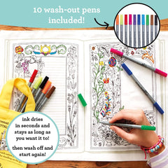 eatsleepdoodle Fairy Tale placemat cotton-carry-bag highlights portable color adventures at meals