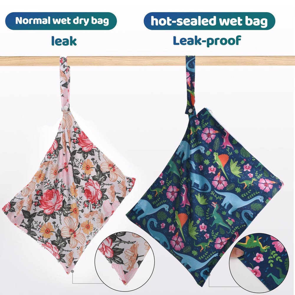 eaxin wet bag folded compact for easy packing.