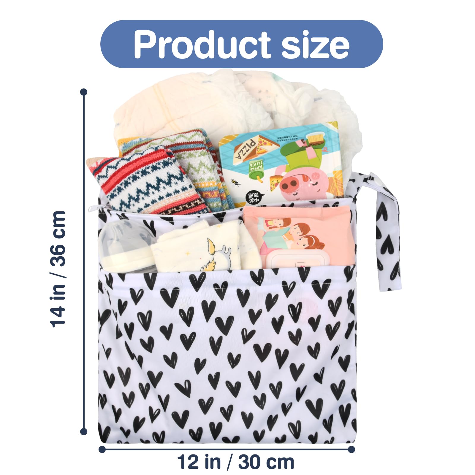 Eaxin wet bag packable folded highlights portable travel solution.