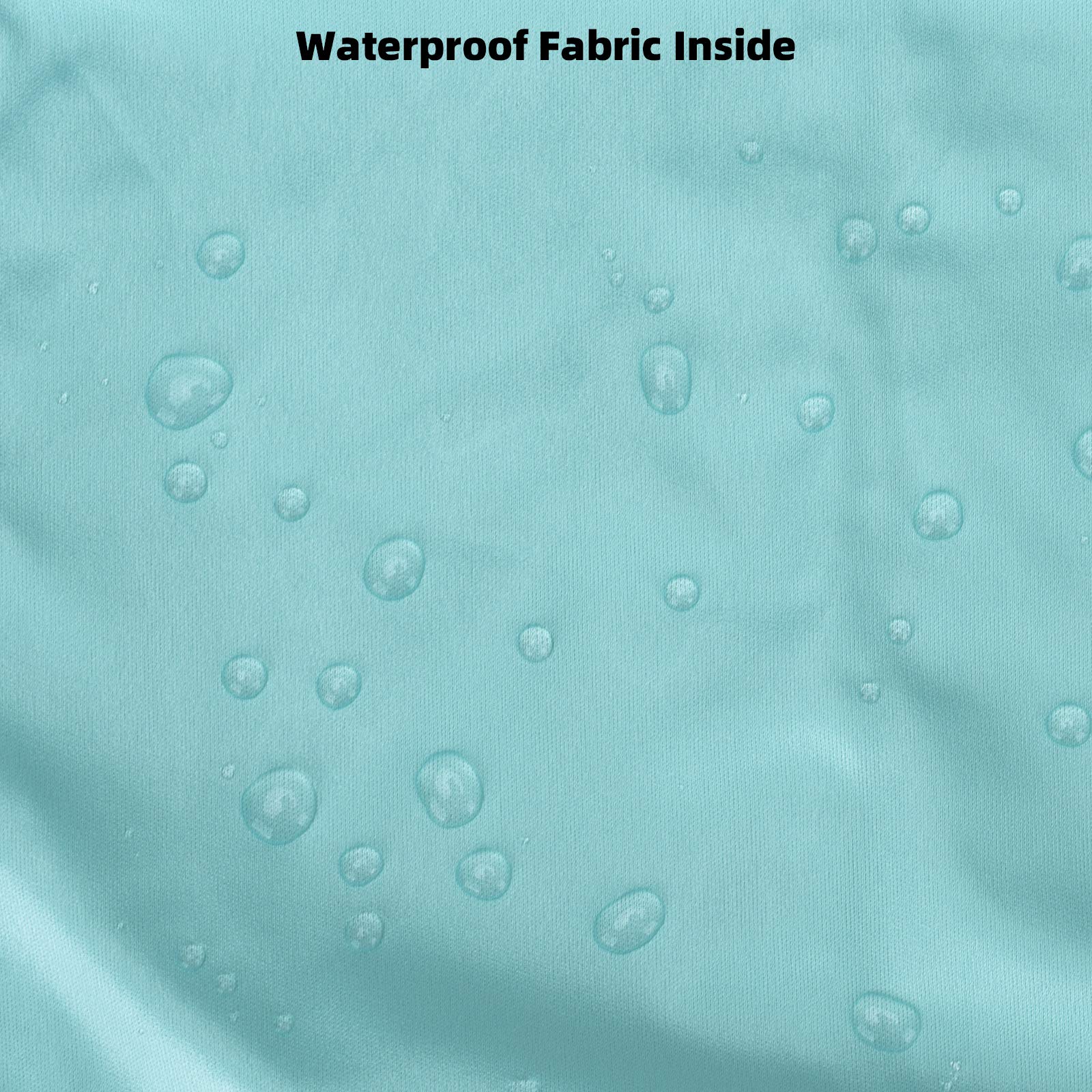 eaxin wet bag snap-handle attaches to stroller for convenient access.