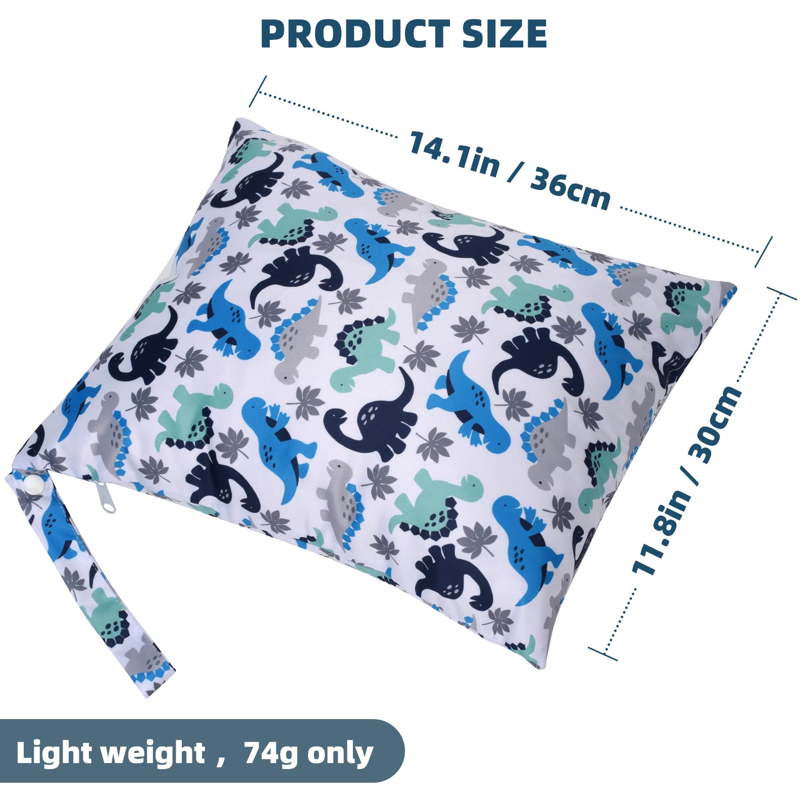Eaxin waterproof fabric seals out moisture, protecting contents in wet environments.