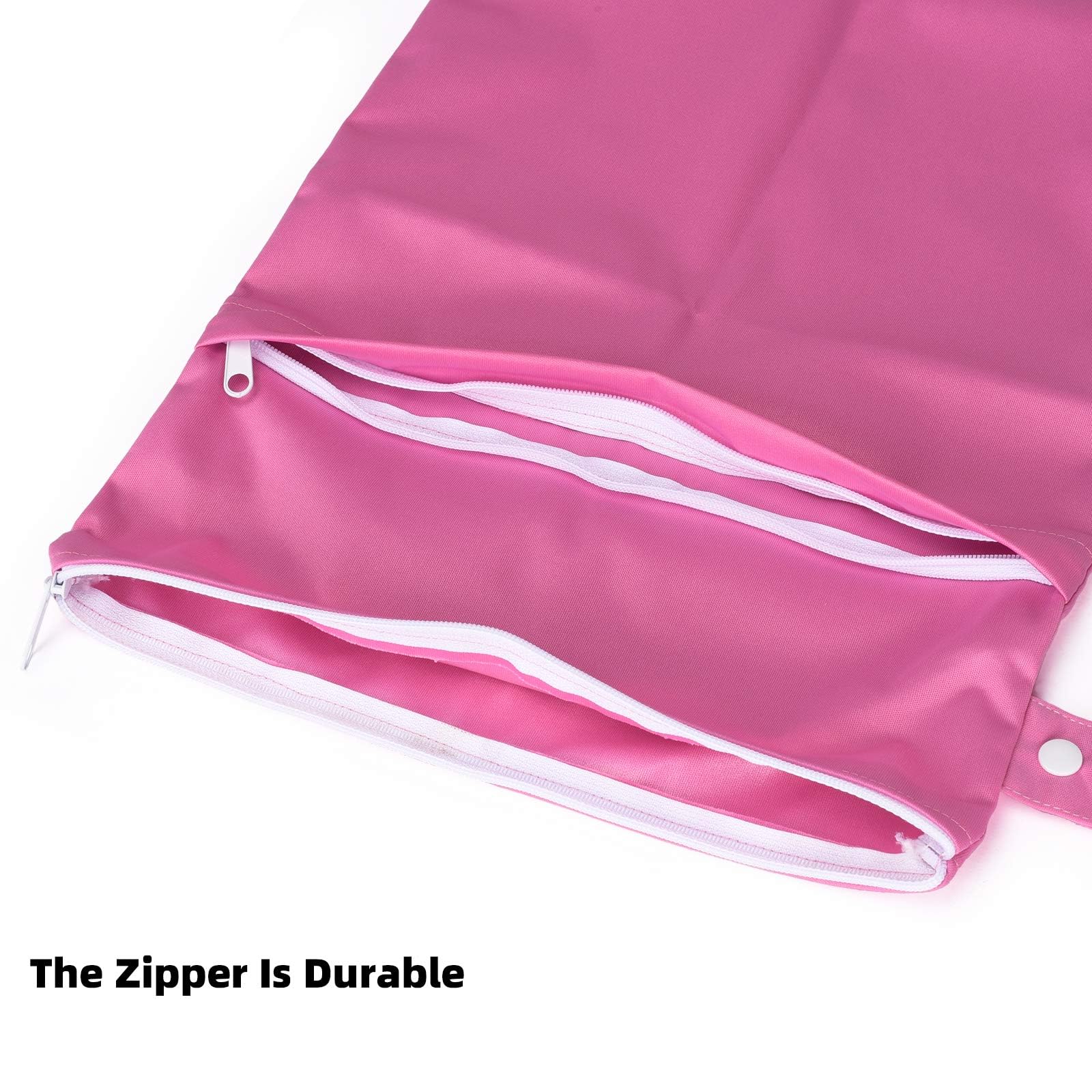 eaxin inside two pockets wet-dry separation keeps items organized and mess-free
