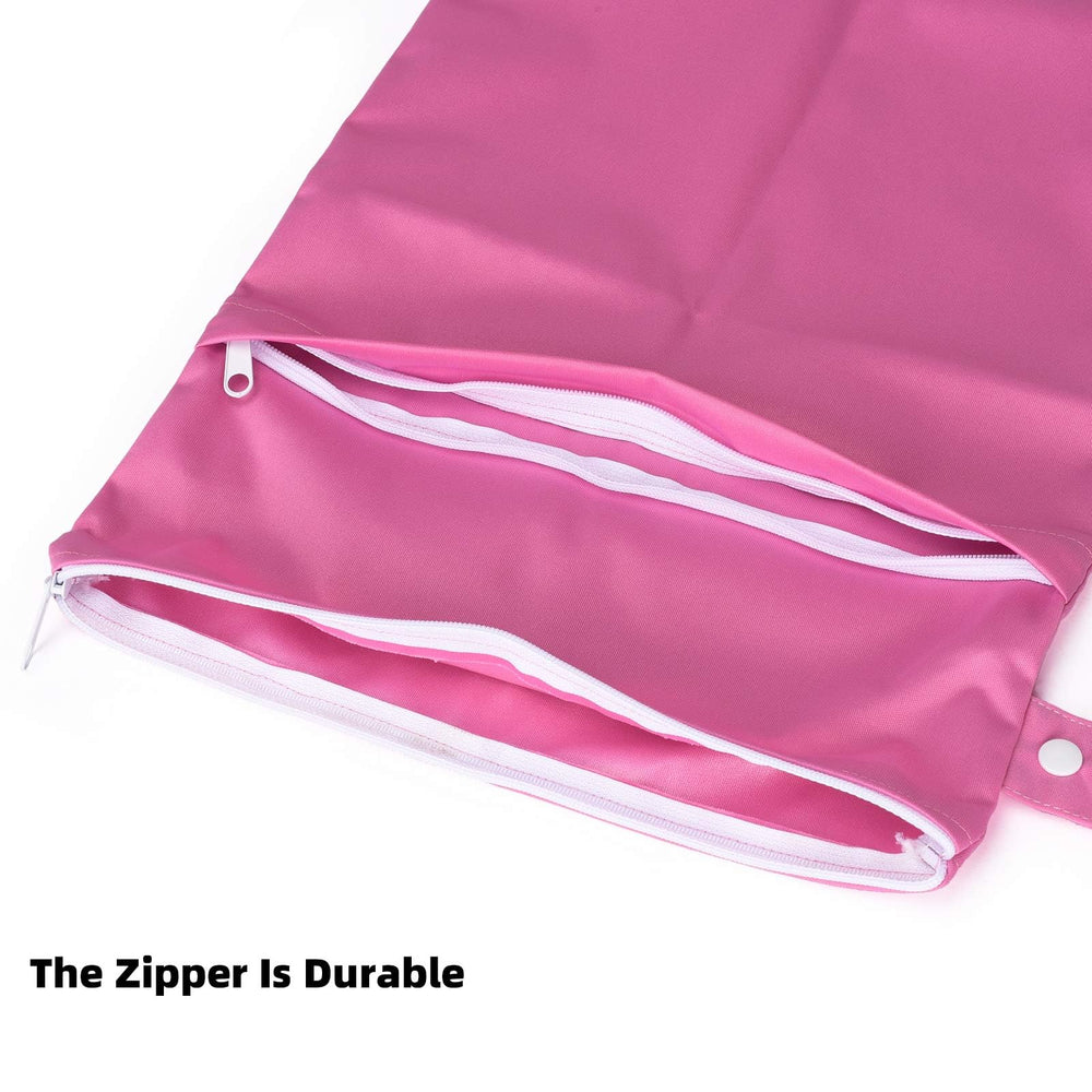 eaxin inside two pockets wet-dry separation keeps items organized and mess-free