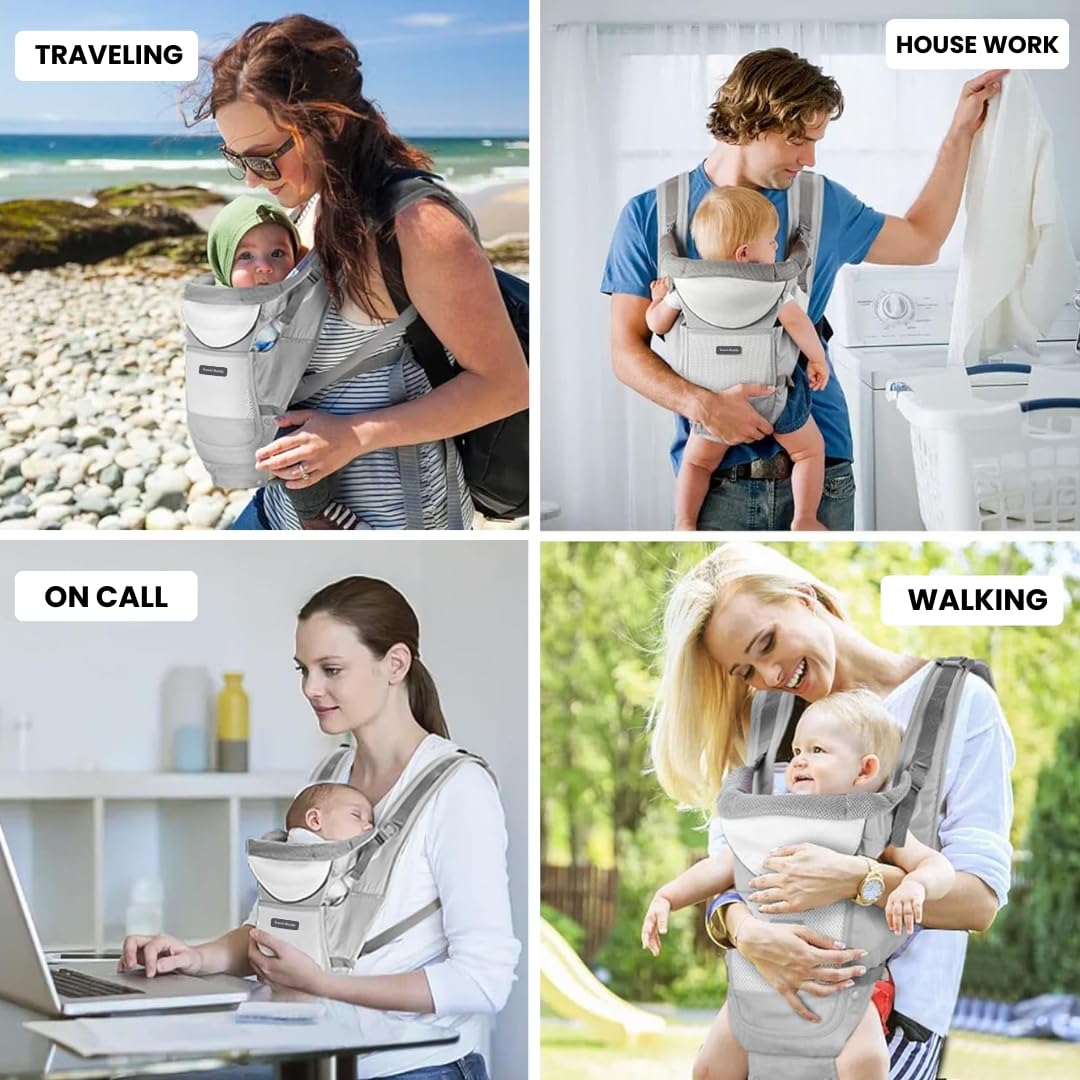 Eazy Buddy Travel Buddy back-lumbar support for extended wear with even weight distribution.