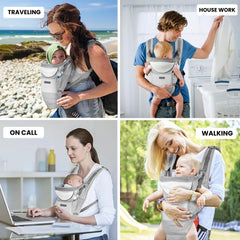 Eazy Buddy Travel Buddy back-lumbar support for extended wear with even weight distribution.