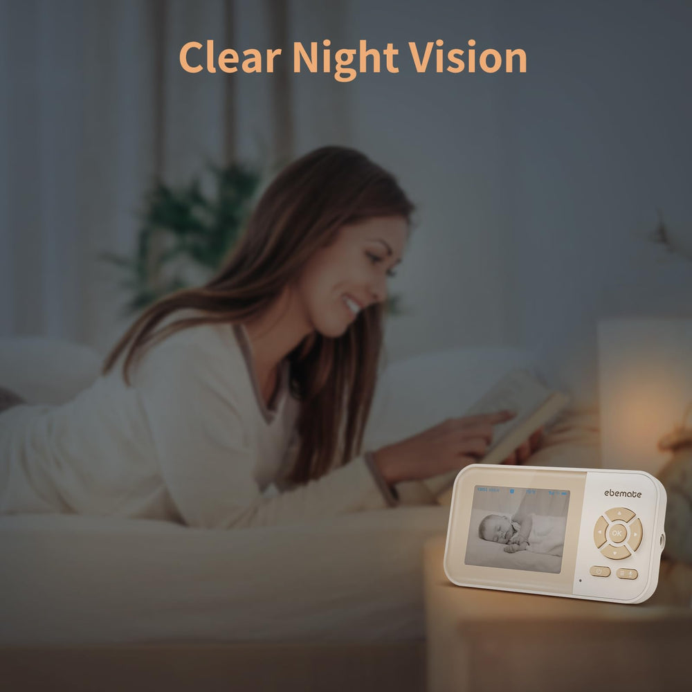 ebemate baby monitor security protection highlights encrypted access features.